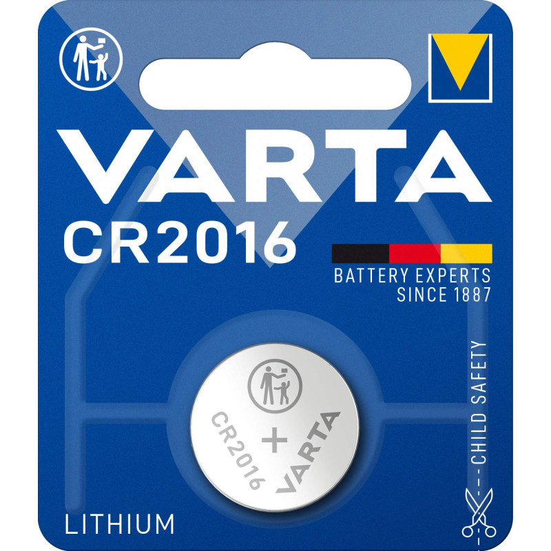 Pile CR2016 3V Lithium Varta