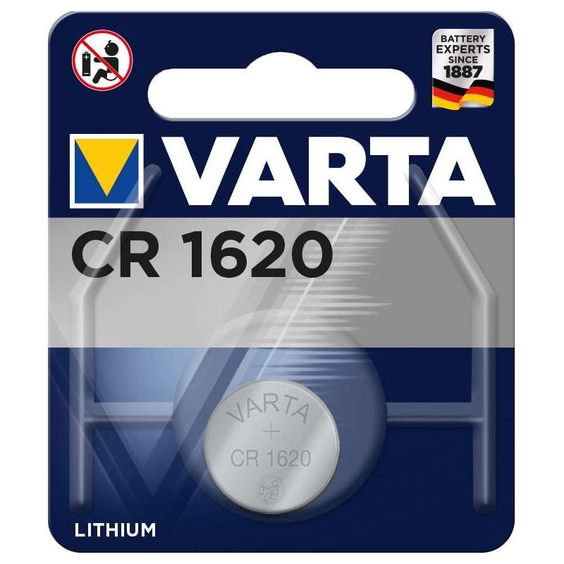 Pile CR1620 Varta Bouton Lithium 3V
